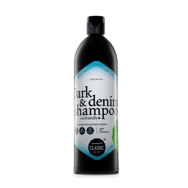 Shampoo para cuidar jeans y ropa oscura